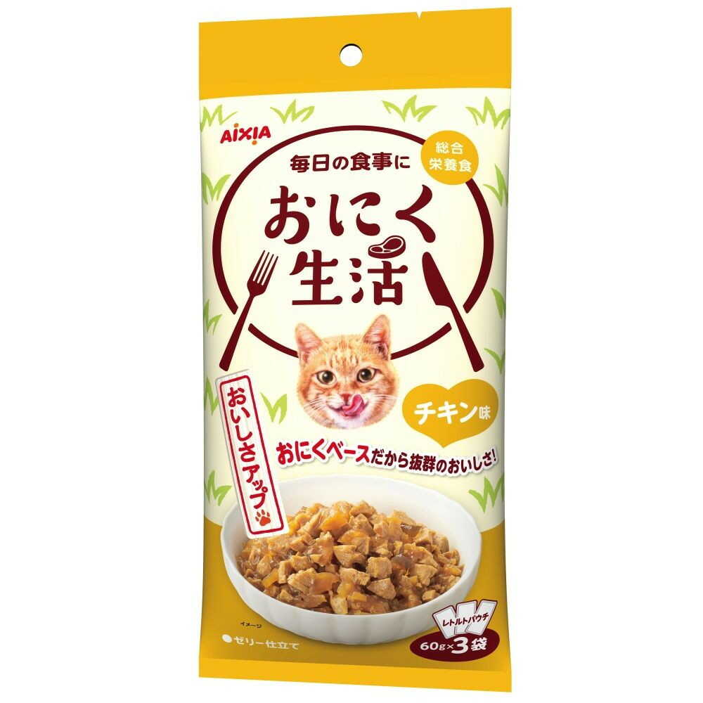 アイシア おにく生活チキン味 180g