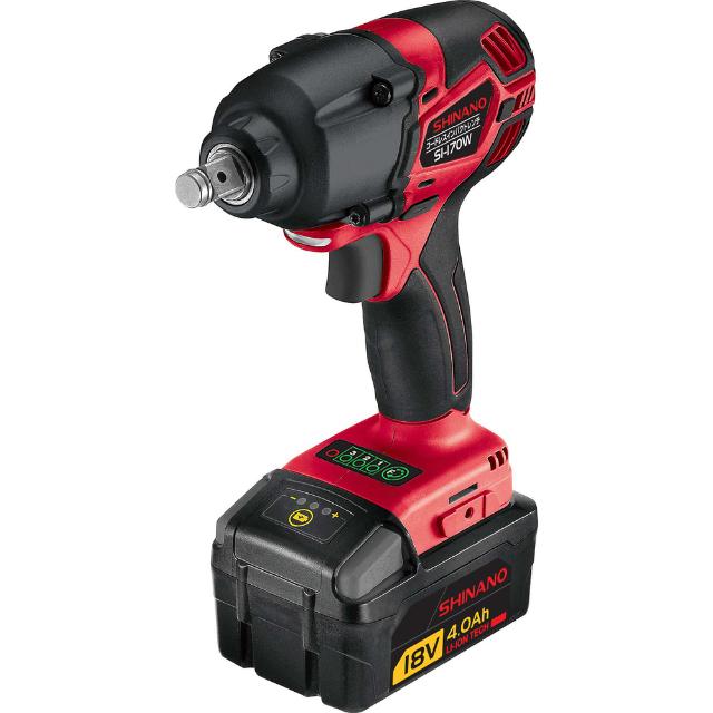 SI170W SI コードレスインパクトレンチ 電池パック2個セット 【直送品】 返品・キャンセル・他商品と同時購入は不可