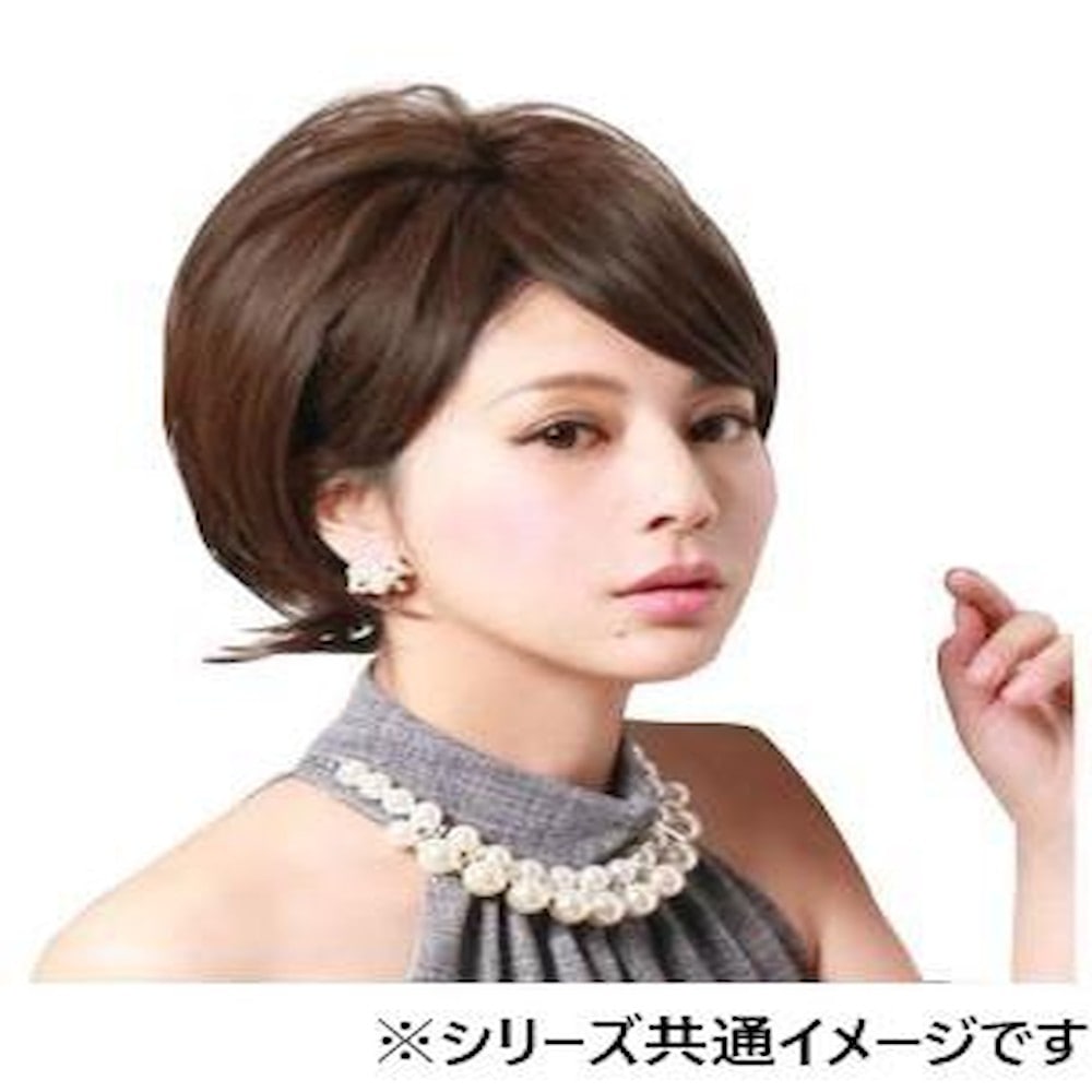 プリシラ ボリュ巻きウィッグ レディカワストレート 耐熱 【直送品】 返品・キャンセル・他商品と同時購入は不可