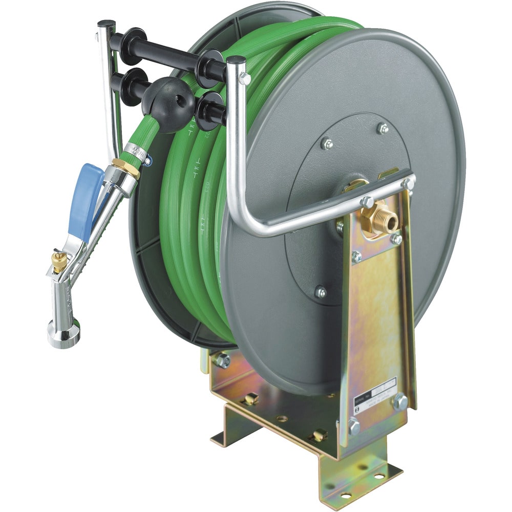 TRIENS 水用ホースリールガン付 内径12.7mm×10m 【直送品】 返品・キャンセル・他商品と同時購入は不可