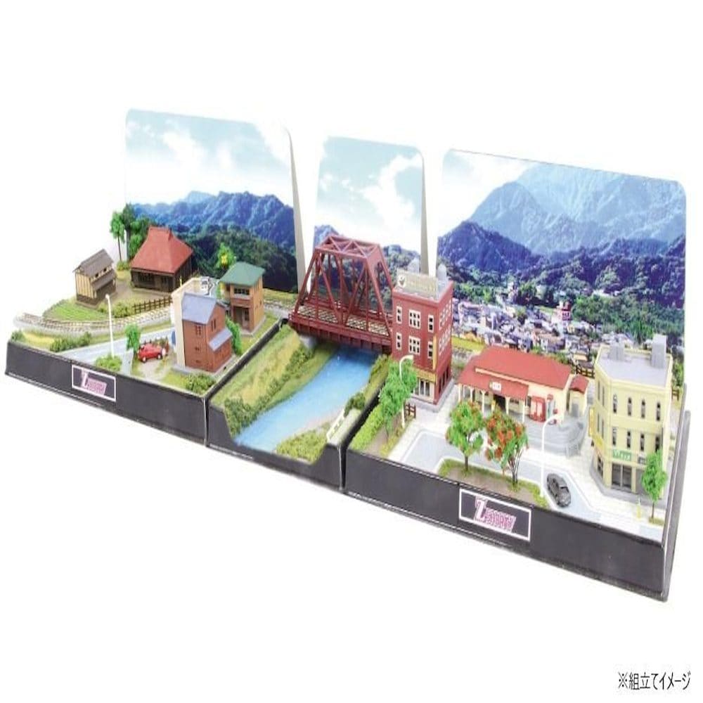 Zショーティーミニレイアウトセット （トンネルタイプ）専用延長情景セット 【直送品】 返品・キャンセル・他商品と同時購入は不可