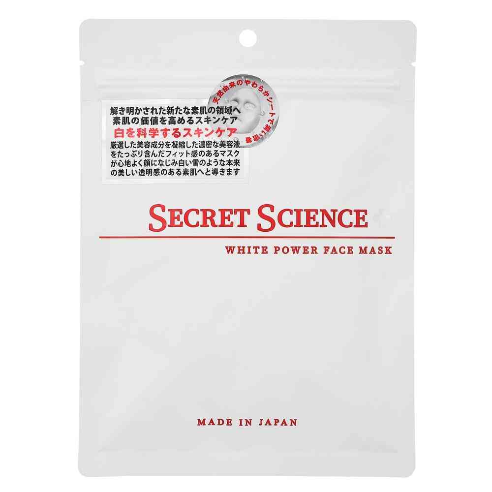 KOR JAPAN SECRET SCIENCE シークレットサイエンス WHITEパワーフェイスマスク 10枚