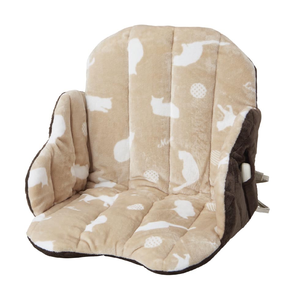 カバー付きあったか腰回りクッション 日本製 SB-KC40 Bc メーカー直送 ▼返品・キャンセル不可[他商品との同時購入不可]