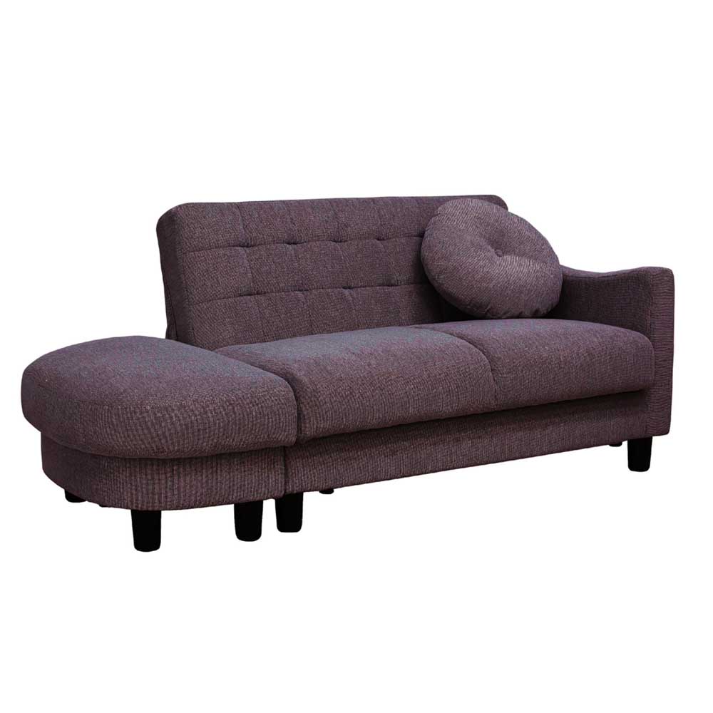 収納庫付コンパクトカウチソファ SO-05K-BR メーカー直送 ▼返品・キャンセル不可【他商品との同時購入不可】