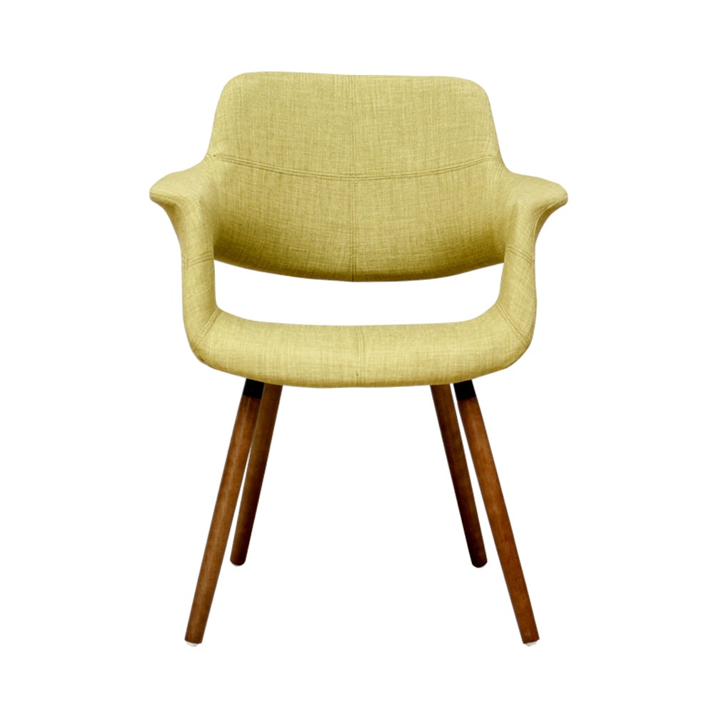 座り心地抜群のデザインチェアー グリーン  OC-01-GR メーカー直送 ▼返品・キャンセル不可[他商品との同時購入不可]