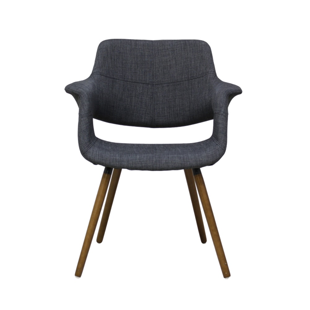 座り心地抜群のデザインチェアー ブラック OC-01-BK メーカー直送 ▼返品・キャンセル不可[他商品との同時購入不可]