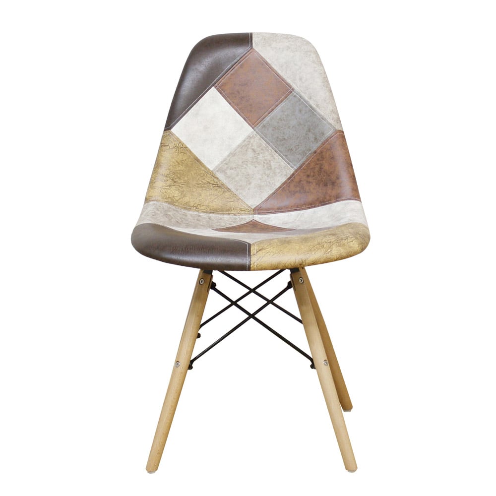 パッチワークシェルチェアー ベーシック CC-YD-BSC メーカー直送 ▼返品・キャンセル不可[他商品との同時購入不可]