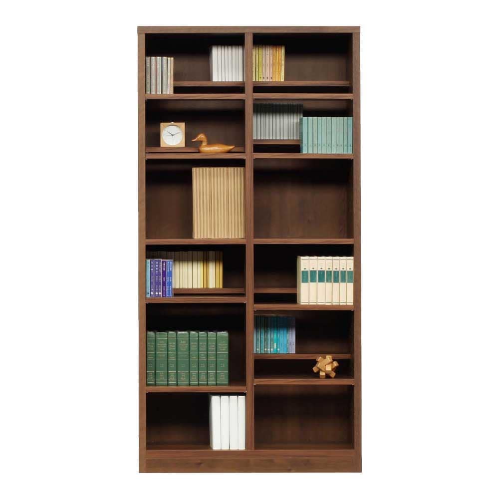 コミックシェルフ幅90cmのハイタイプ CC-00-90H-BR メーカー直送 ▼返品・キャンセル不可【他商品との同時購入不可】