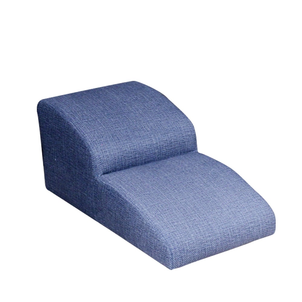 ドッグステップ2段 ブルー色 メーカー直送 ▼返品・キャンセル不可[他商品との同時購入不可]