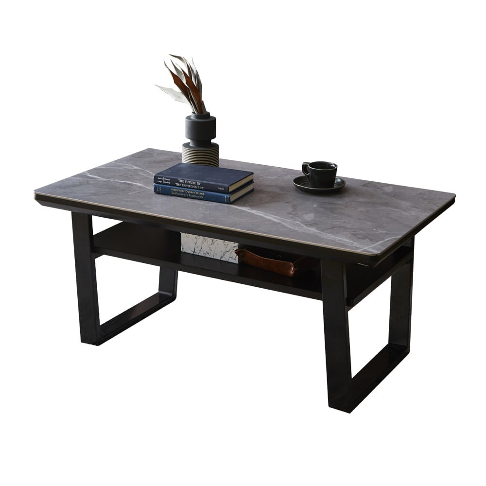 デザイン性と耐久性を備えた105センターテーブル グレー メーカー直送 ▼返品・キャンセル不可[他商品との同時購入不可]