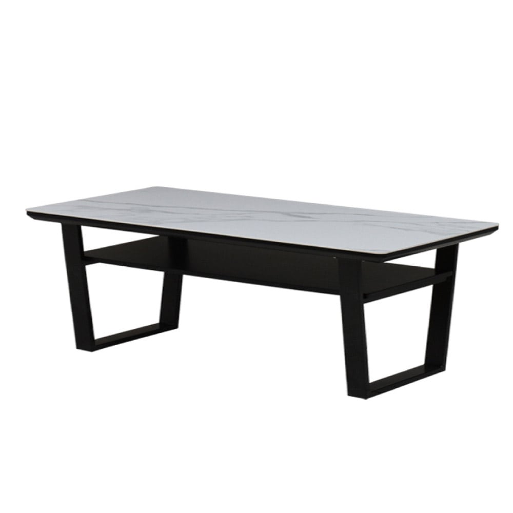 デザイン性と耐久性を備えた105センターテーブル ホワイト メーカー直送 ▼返品・キャンセル不可[他商品との同時購入不可]