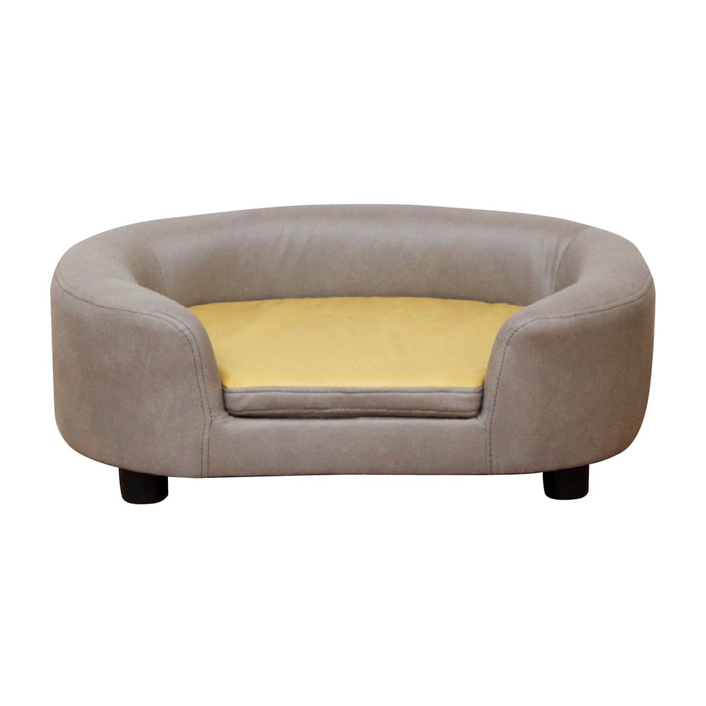 座面リバーシブルタイプのペットソファー PSO-LEO-LBR メーカー直送 ▼返品・キャンセル不可[他商品との同時購入不可]