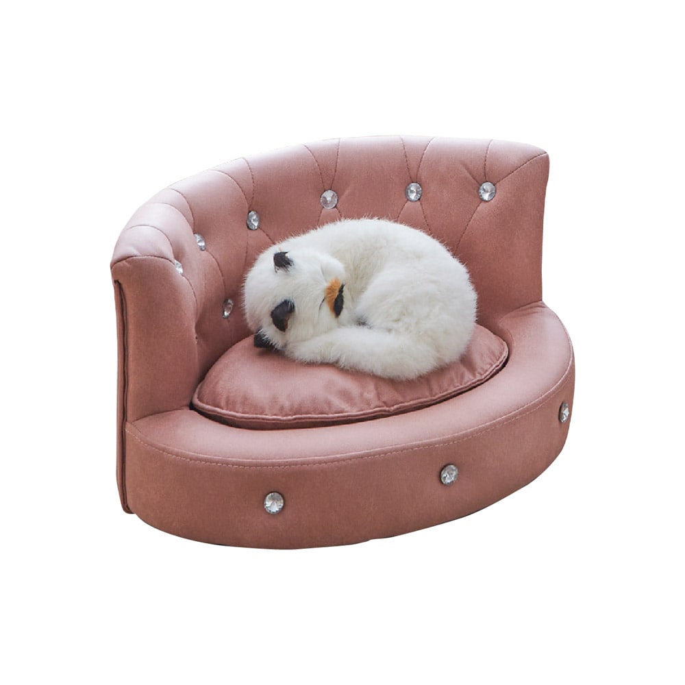 コンパクトペットソファー PSO-MG-S-PK メーカー直送 ▼返品・キャンセル不可[他商品との同時購入不可]