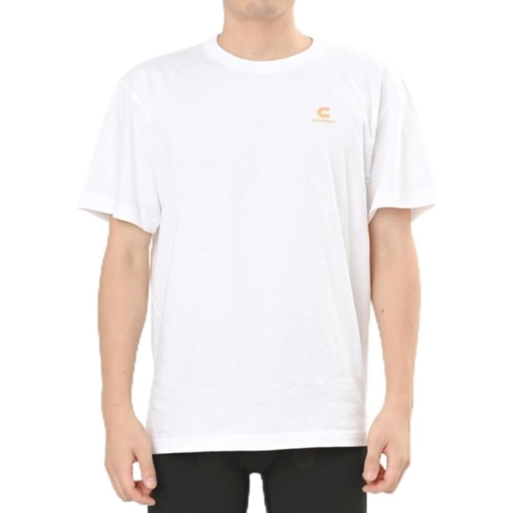 コロバニィ コットン Tシャツ L ホワイト 10615L メーカー直送 ▼返品・キャンセル不可【他商品との同時購入不可】