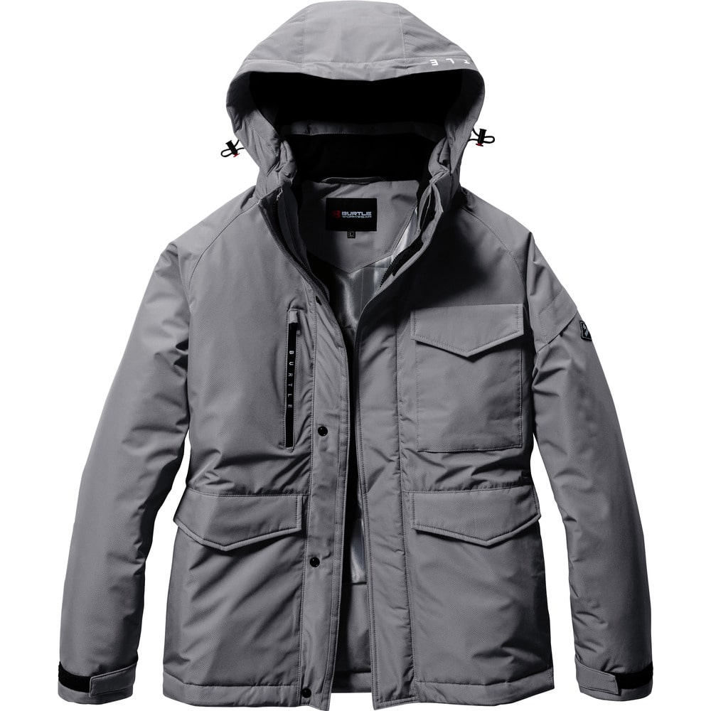 防水防寒ジャケット7620-91-Mスノー メーカー直送 ▼返品・キャンセル不可[他商品との同時購入不可]