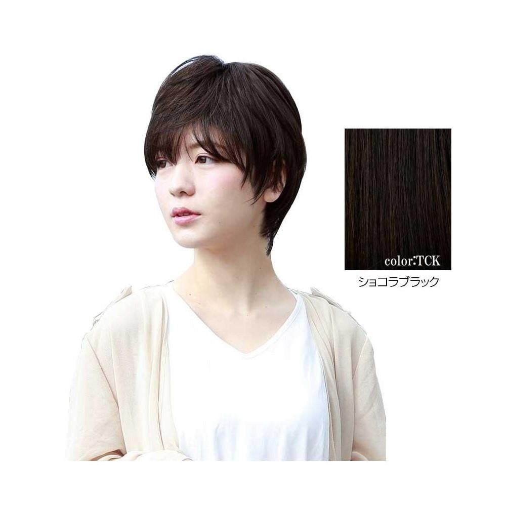プリシラ 帽子ウィッグ ショート 耐熱 ショコラブラック 【直送品】 返品・キャンセル・他商品と同時購入は不可