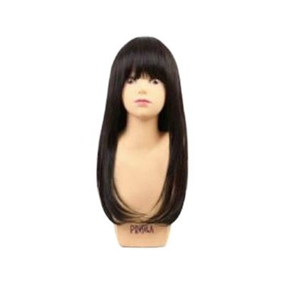 ガーリッシュストレートミディ 耐熱 TCK ショコラブラック 【直送品】 返品・キャンセル・他商品と同時購入は不可