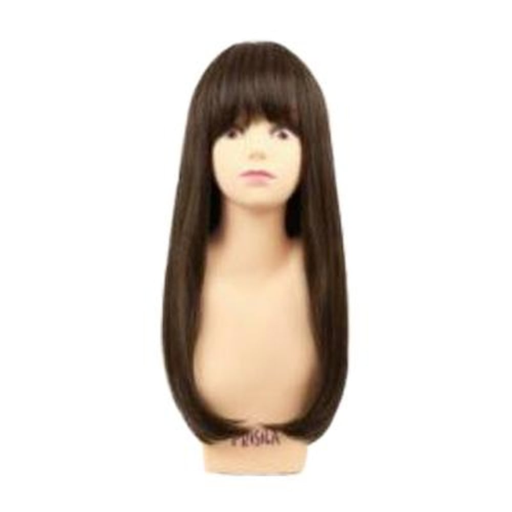 ガーリッシュストレートミディ 耐熱 TDB ダークブラウン 【直送品】 返品・キャンセル・他商品と同時購入は不可