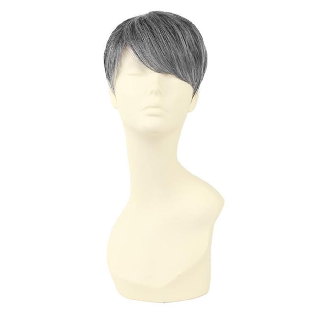 プリシラ 男性用5分ウィッグ ストレートショート 耐熱 【直送品】 返品・キャンセル・他商品と同時購入は不可