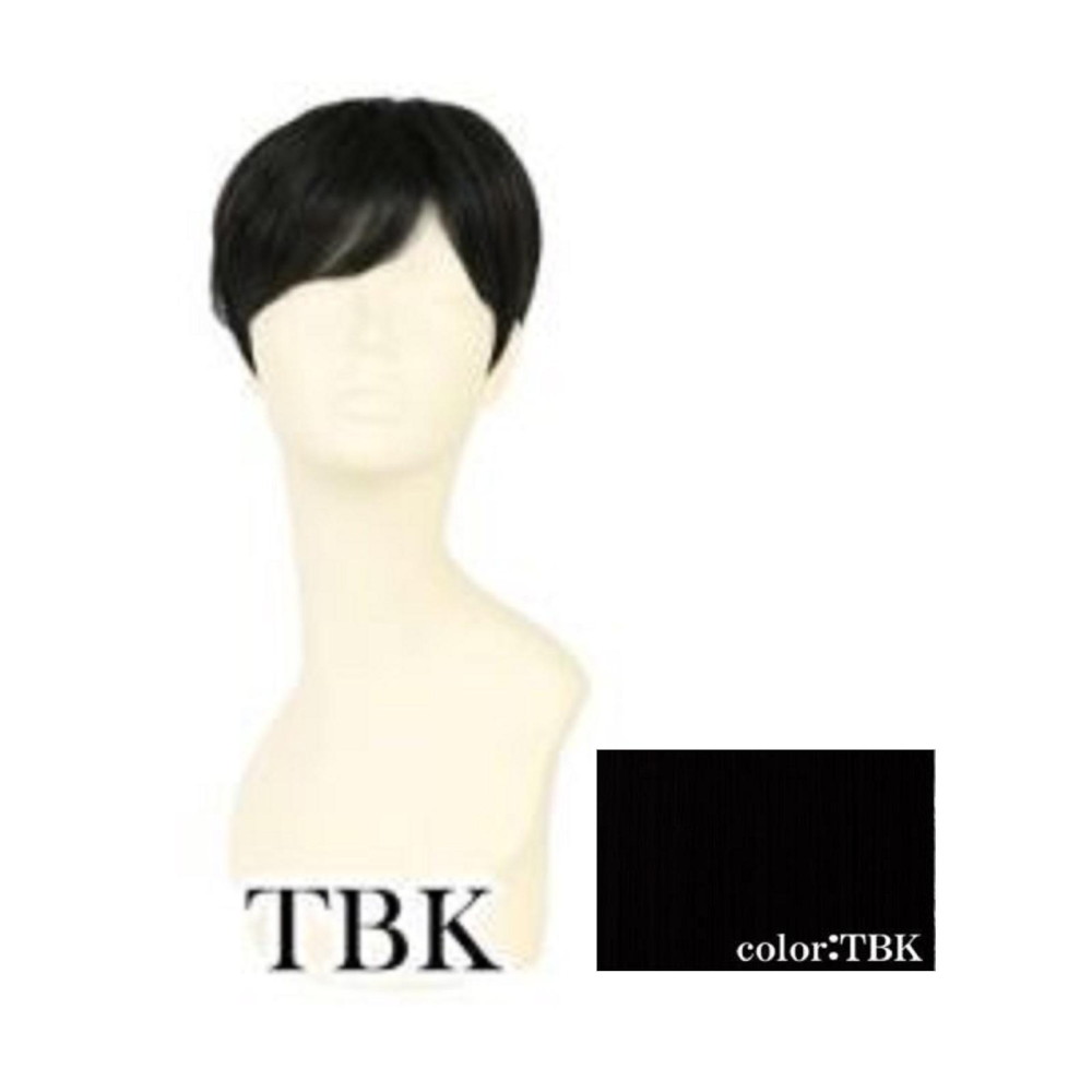 プリシラ 男性用5分ウィッグ ミディアムショート 耐熱 【直送品】 返品・キャンセル・他商品と同時購入は不可