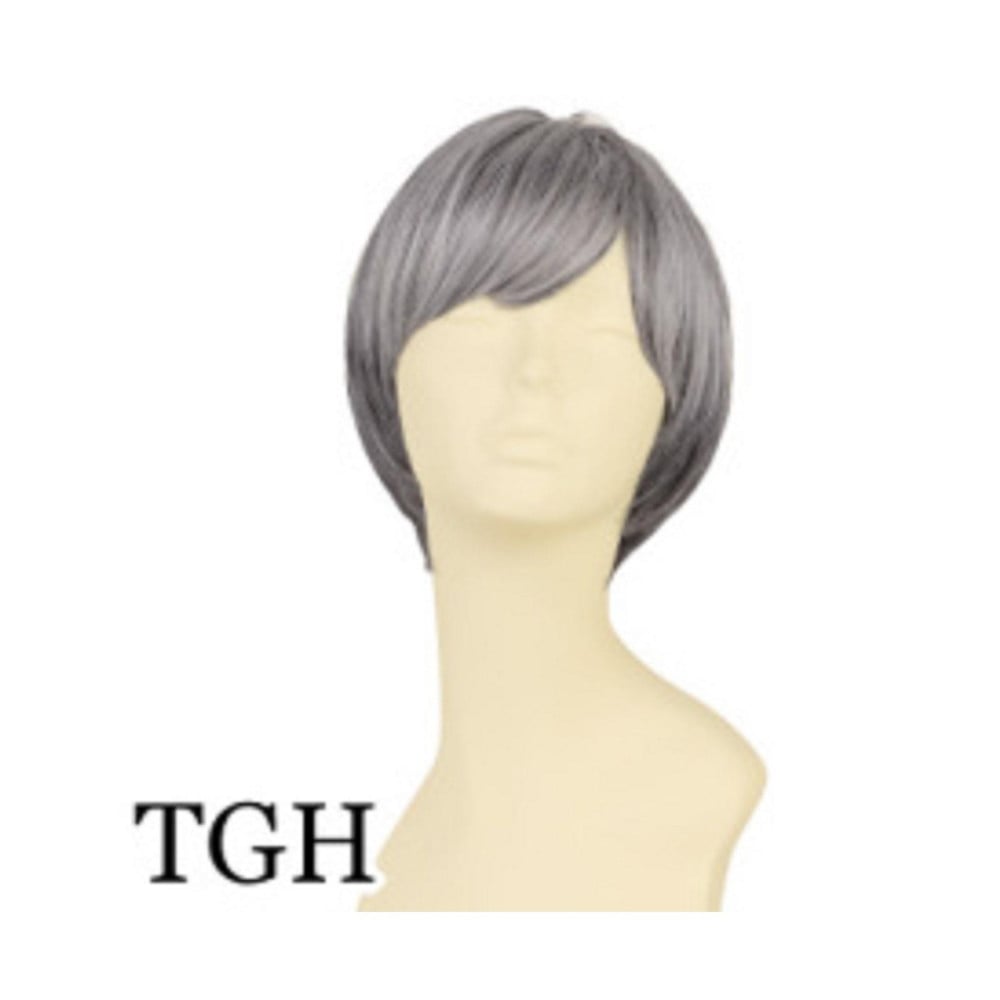 プリシラ 帽子ウィッグリラックスショート 耐熱 グレイヘア 【直送品】 返品・キャンセル・他商品と同時購入は不可