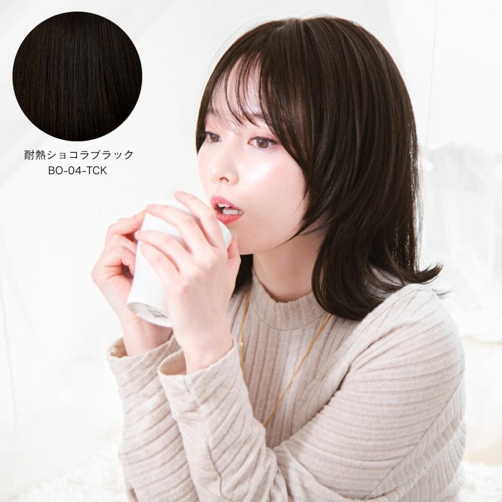 プリシラ 帽子ウィッグ -Relax- 外ハネボブ 耐熱 【直送品】 返品・キャンセル・他商品と同時購入は不可