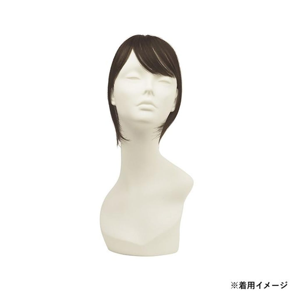 プリシラ 白髪かくしウィッグ 人毛100％ ロング 【直送品】 返品・キャンセル・他商品と同時購入は不可