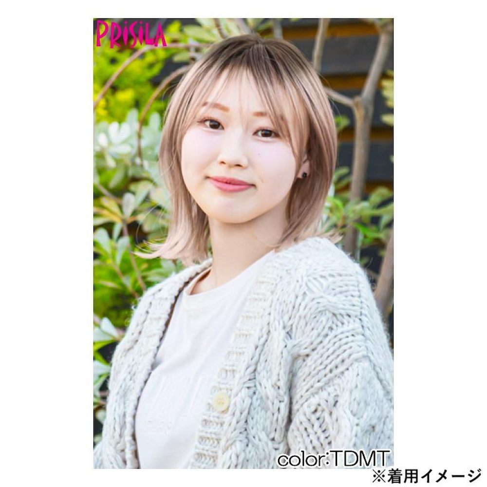 プリシラ 帽子ウィッグフィット 外ハネボブ 耐熱 【直送品】 返品・キャンセル・他商品と同時購入は不可