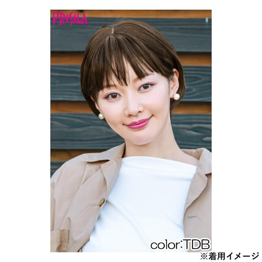 プリシラ 帽子ウィッグ ラウンドマッシュ フィット 耐熱 【直送品】 返品・キャンセル・他商品と同時購入は不可