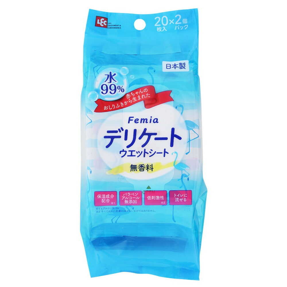 レック FMフェムウエット 無香料 20枚×2個