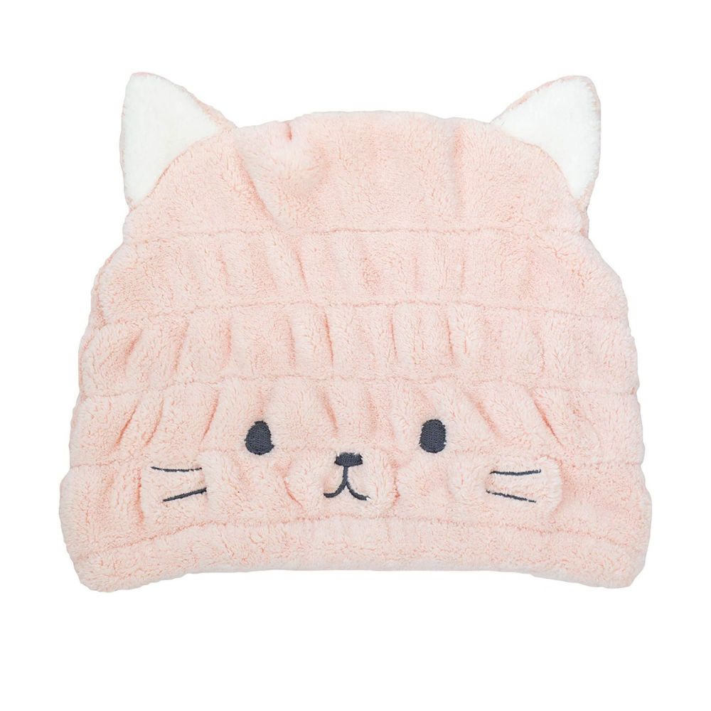 シービージャパン 吸水アニマルキッズキャップ ネコ