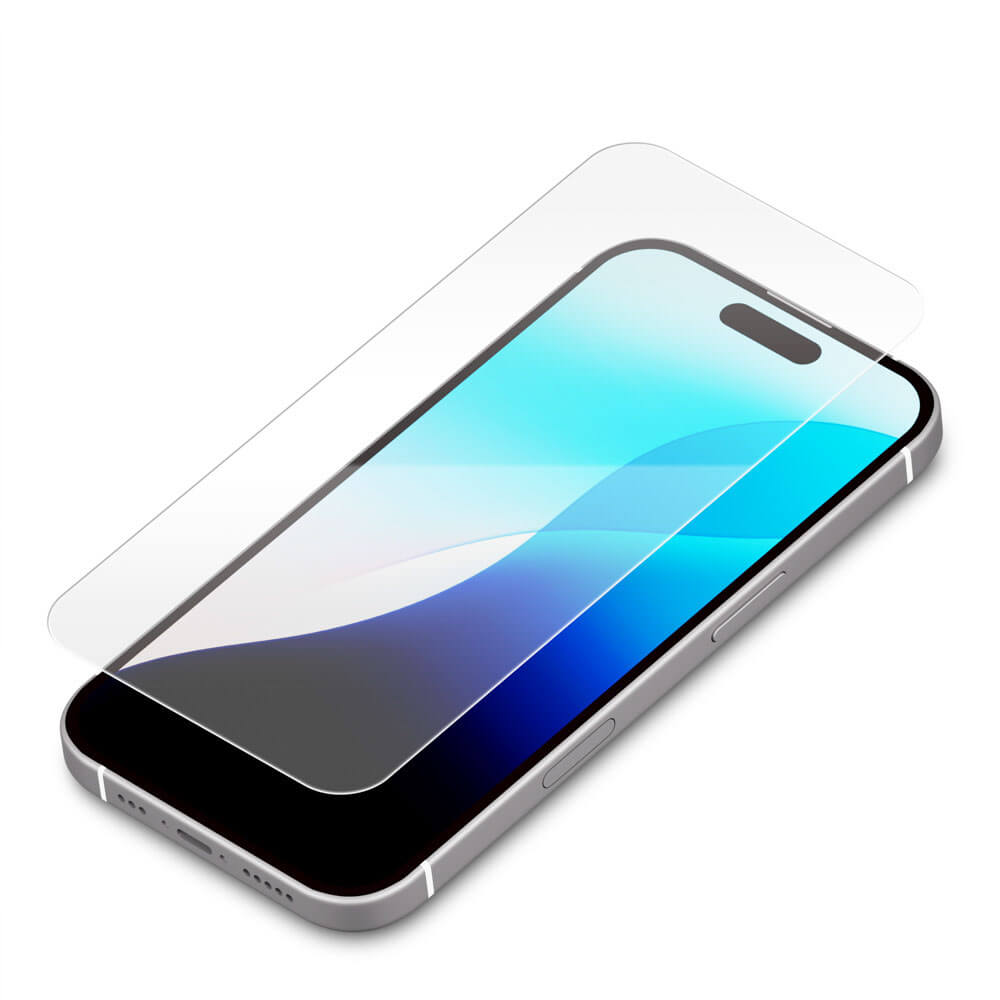 PGA iPhone 16 Pro用 液晶保護ガラス Dragontrail 高透明 PG-24BGL01CL 13g