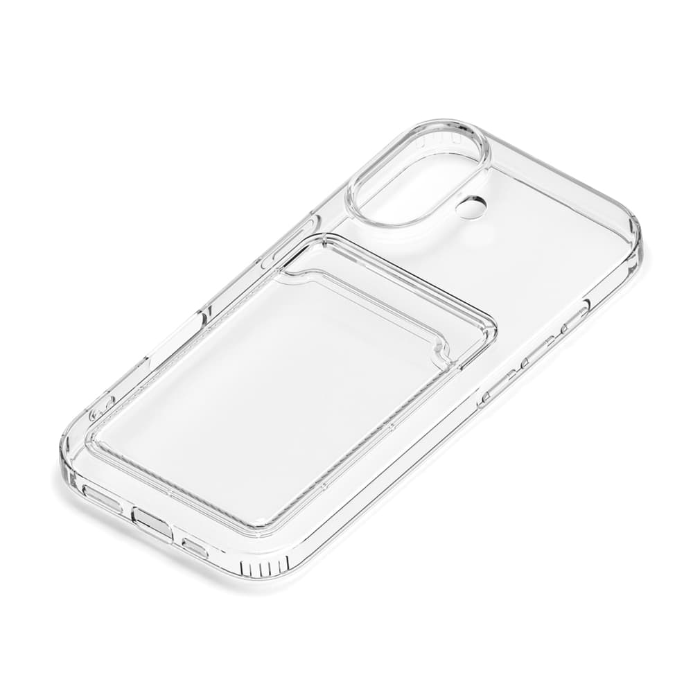 PGA iPhone 17用 クリアポケットケース クリア PG-25ACTP01CL 25g