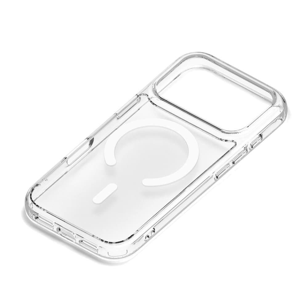 PGA iPhone 17 Pro用 MagSafe対応 ハイブリッドケース クリア 35g