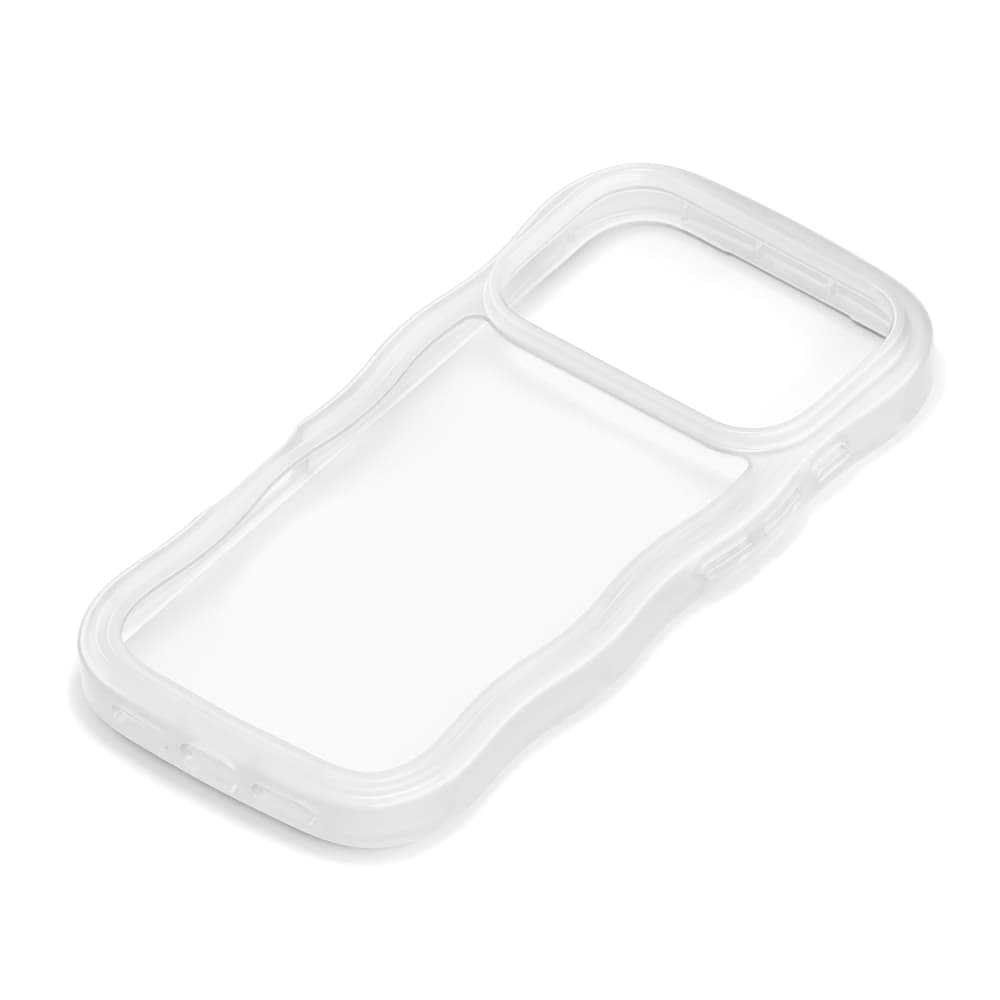 PGA iPhone 17 Pro用 ウェーブケース クリア 35g