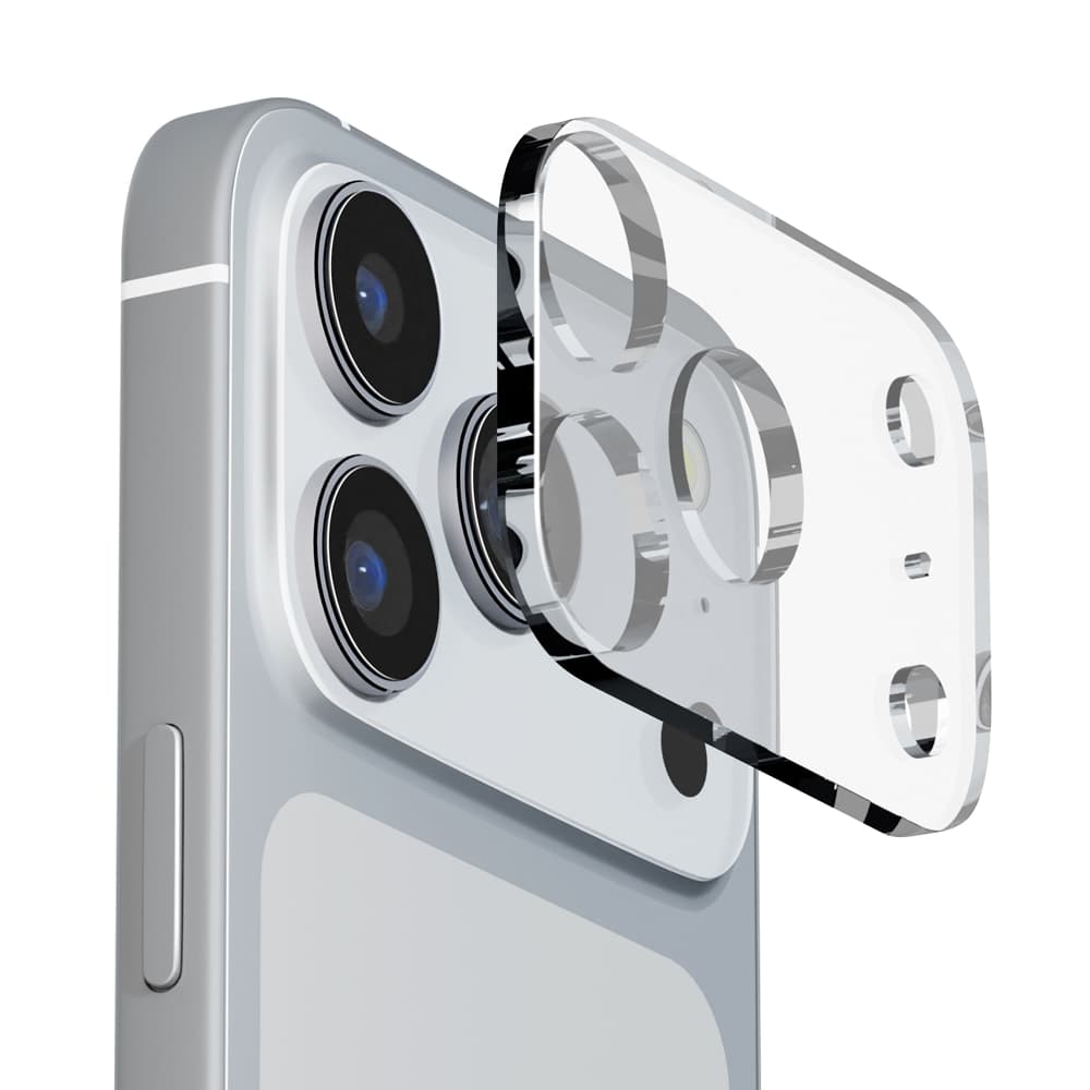 PGA iPhone 17 Pro Max用 カメラフルプロテクター オールクリア PG-25DCLG04CL 7g