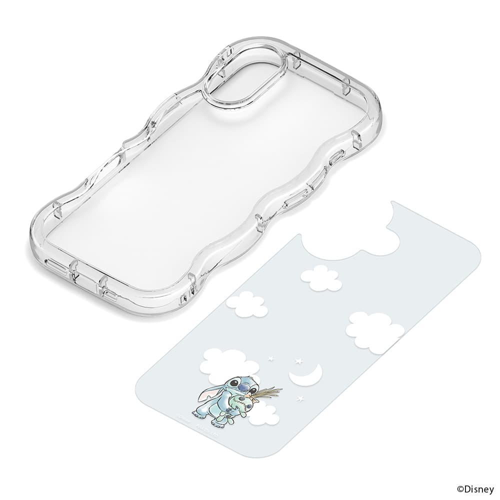 PGA iPhone 17用 ウェーブケース スティッチ PG-D25AWH01STI 35g