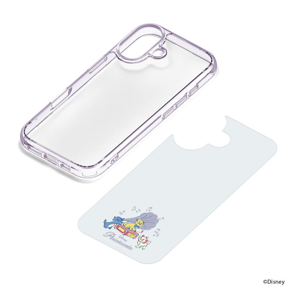 PGA iPhone 17用 ハイブリッドケース おしゃれキャット PG-D25APT01MAR 35g