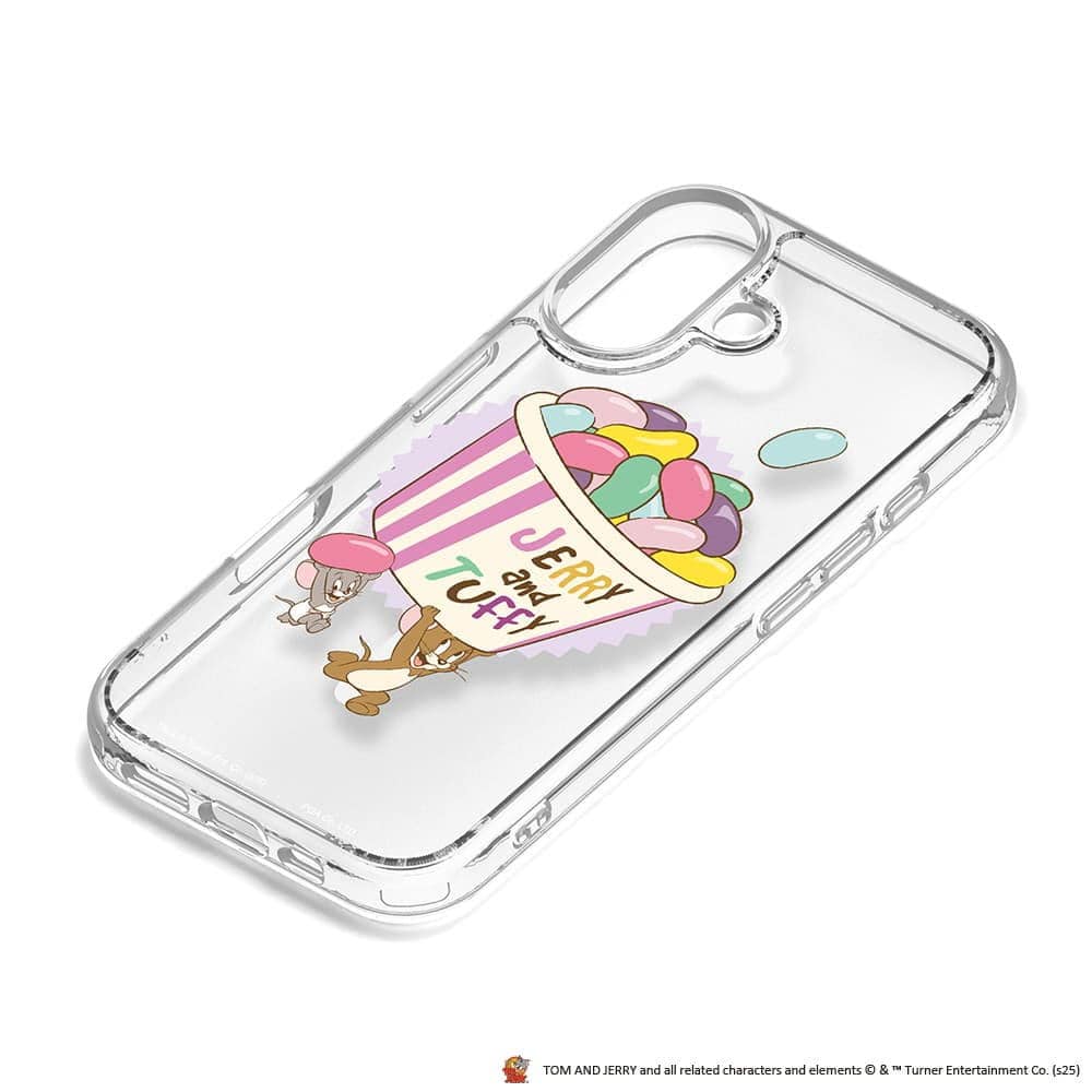 PGA iPhone 17用 MagSafe対応 ハイブリッドケース ジェリーとタフィー 35g