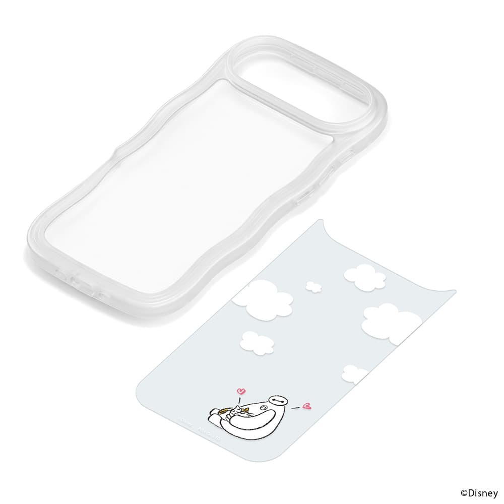 PGA iPhone Air用 ウェーブケース ベイマックス PG-D25CWH02BAY 30g