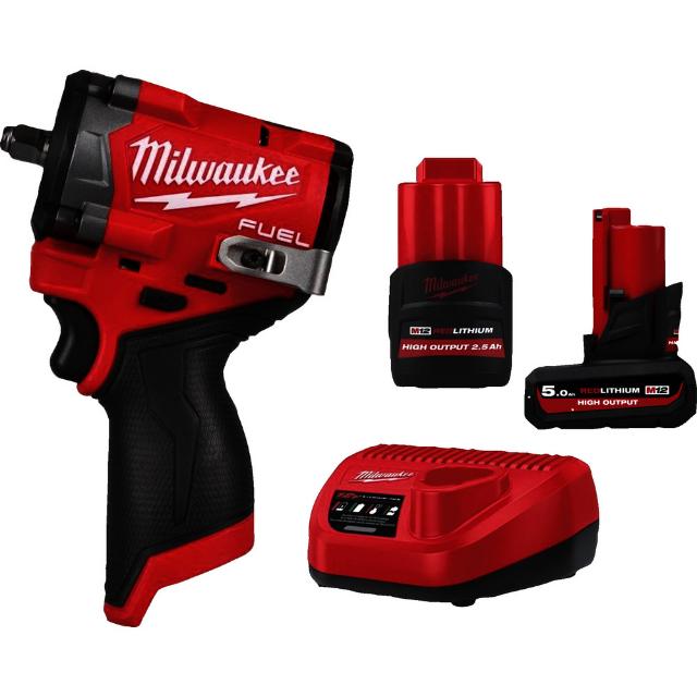 M12FUEL3／8インチ542Nmインパクトレンチ5.0AH＆2.5AH 【直送品】 返品・キャンセル・他商品と同時購入は不可