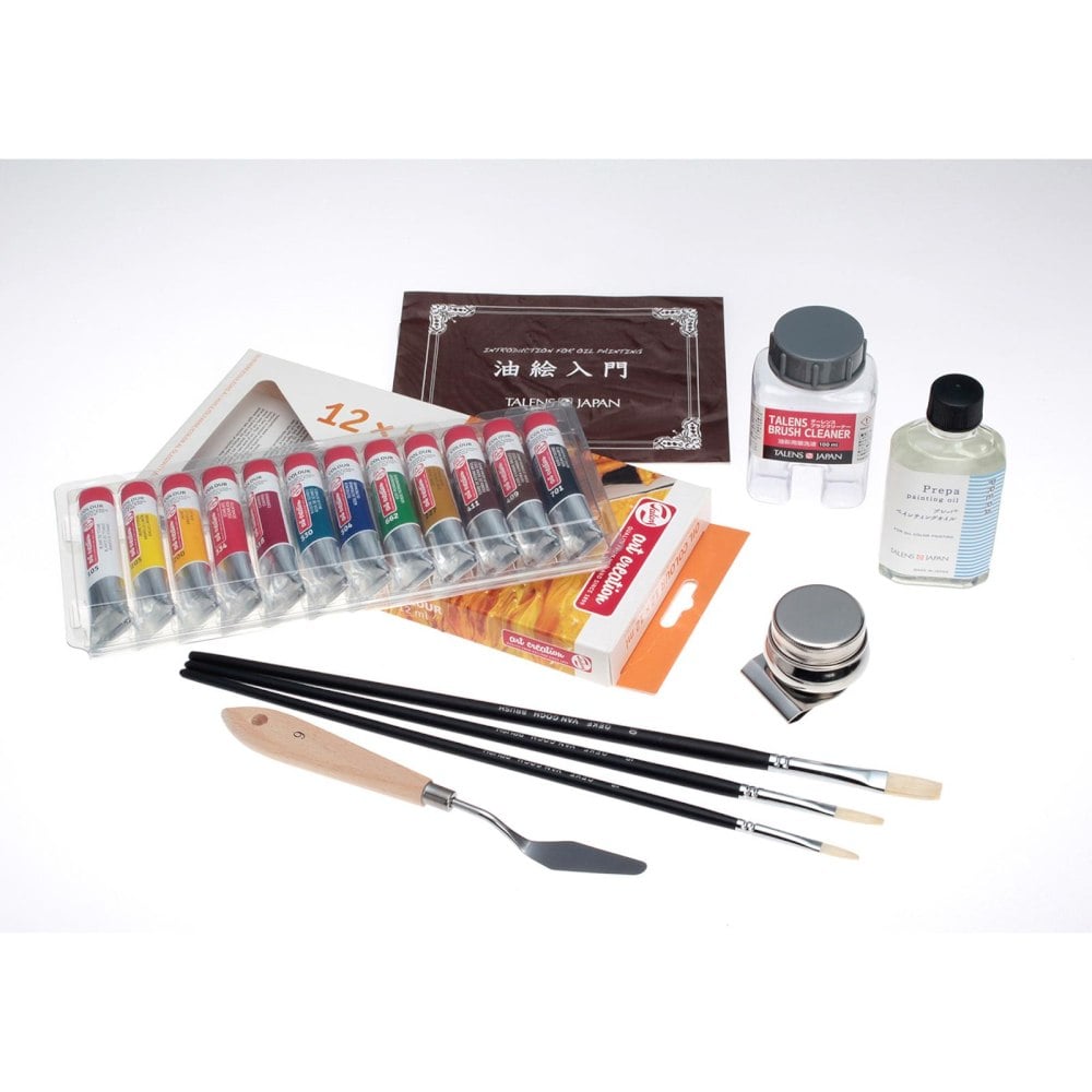 ターレンス アートクリエーション油絵具スケッチセットD 【直送品】 返品・キャンセル・他商品と同時購入は不可