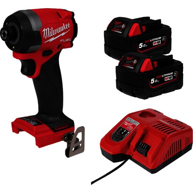 milwaukeeM18FUELインパクトドライバー5.0AH×2キット 【直送品】 返品・キャンセル・他商品と同時購入は不可