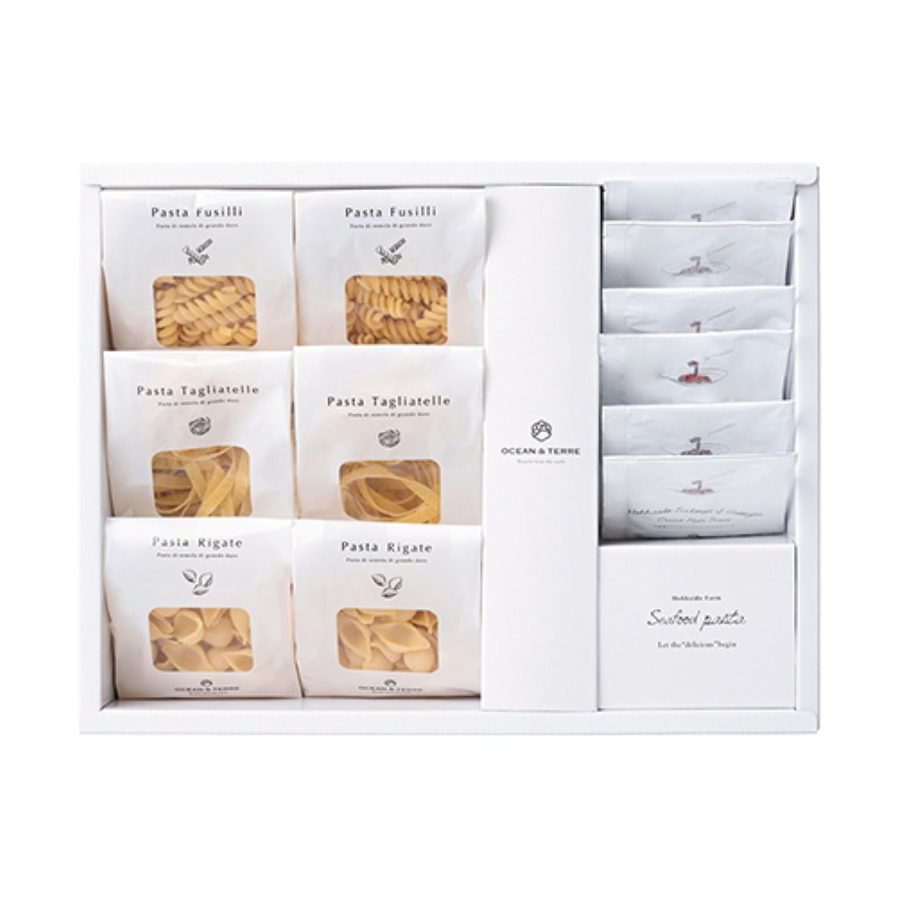 ◆A608 北海道 Premium海鮮パスタセットE◇ メーカー直送 ▼返品・キャンセル不可【他商品との同時購入不可】