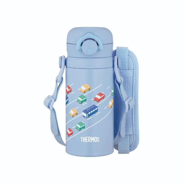 サーモス 真空断熱キッズケータイマグ 350ml JPF-350 LB 【直送品】 返品・キャンセル・他商品と同時購入は不可