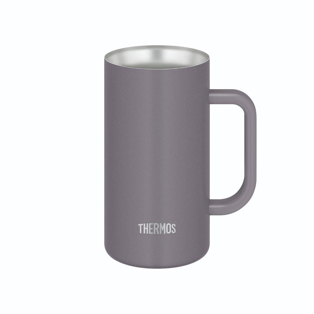 サーモス 真空断熱ジョッキ 720ml JDK-722C GY 【直送品】 返品・キャンセル・他商品と同時購入は不可