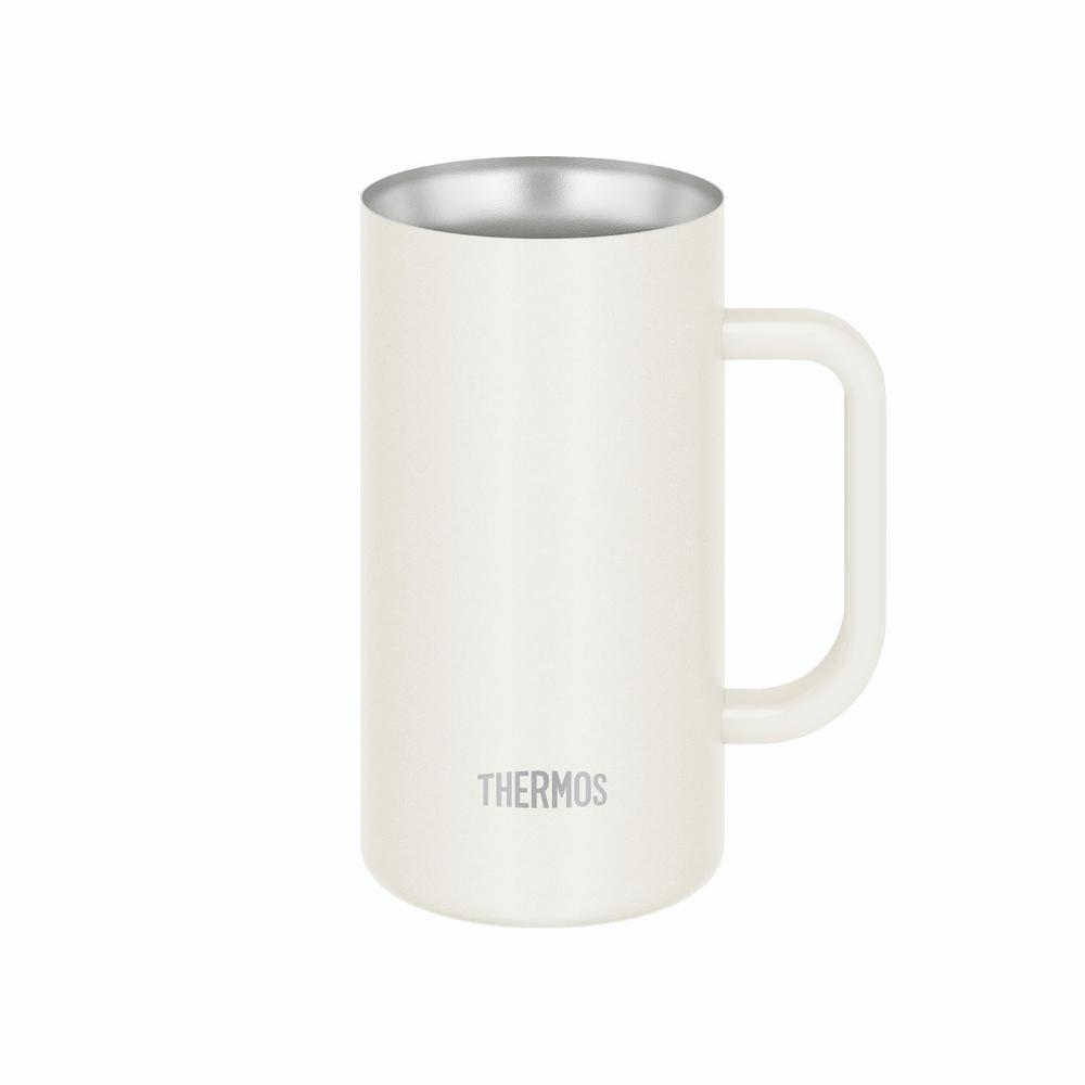 サーモス 真空断熱ジョッキ 720ml JDK-722C WH 【直送品】 返品・キャンセル・他商品と同時購入は不可