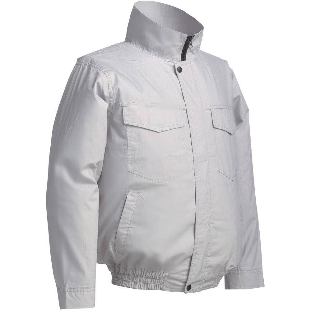 COOLING BLASTノーマル服地 シルバーグレー L メーカー直送 ▼返品・キャンセル不可【他商品との同時購入不可】