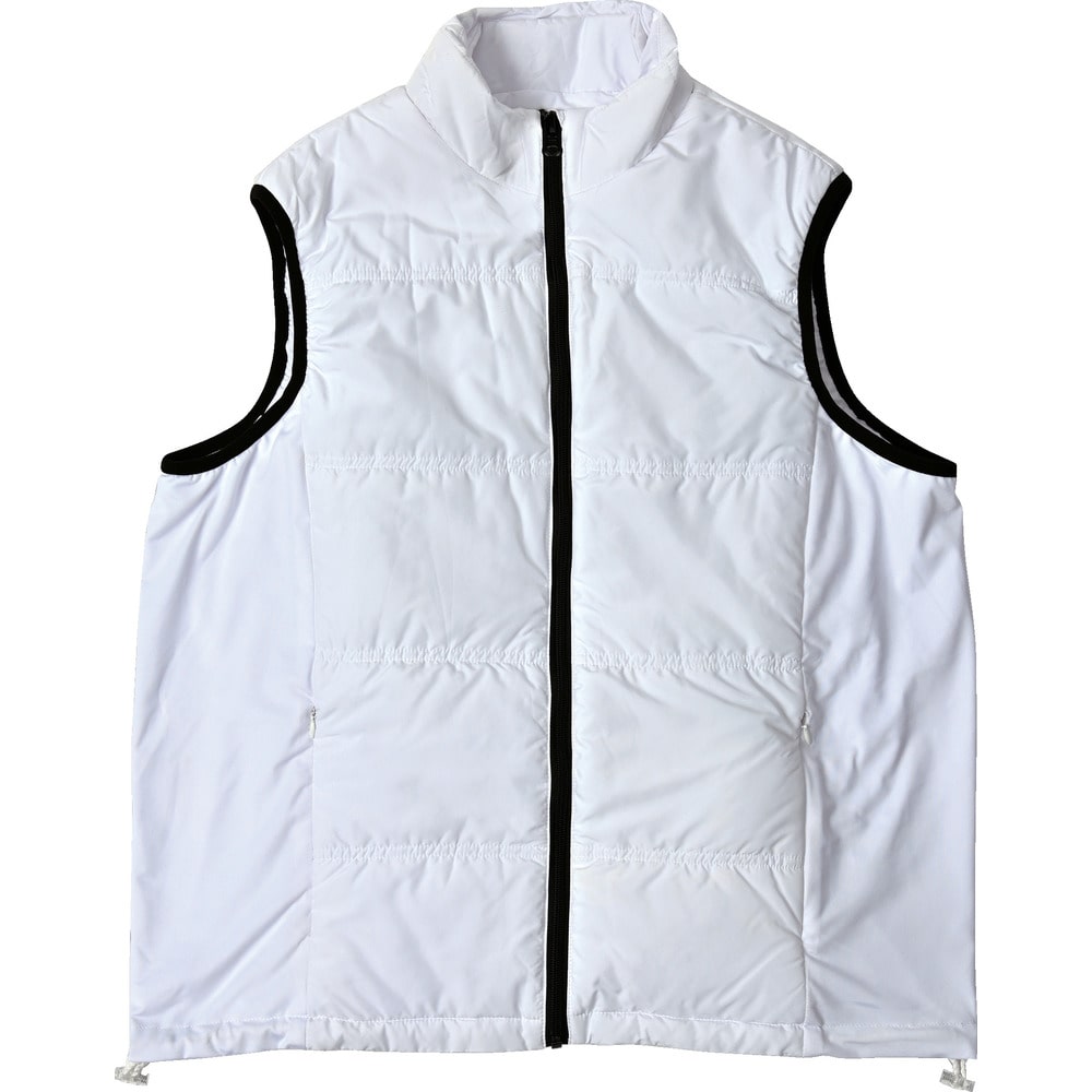 速暖ヒートベストEX 服地 ホワイト LL LXPHBEXWLL メーカー直送 ▼返品・キャンセル不可[他商品との同時購入不可]