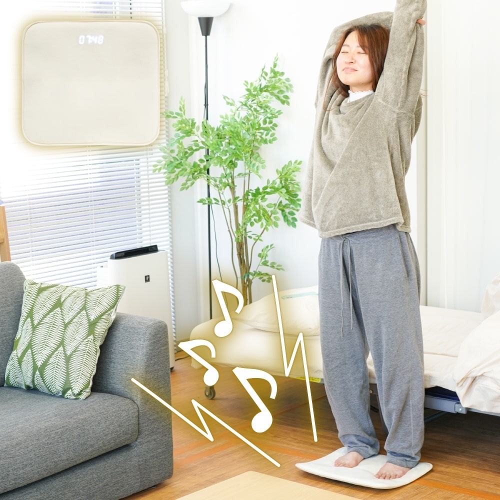 強制目覚ましマットで二度寝知らず「ニドネン」 ALMCARSNA メーカー直送 ▼返品・キャンセル不可[他商品との同時購入不可]